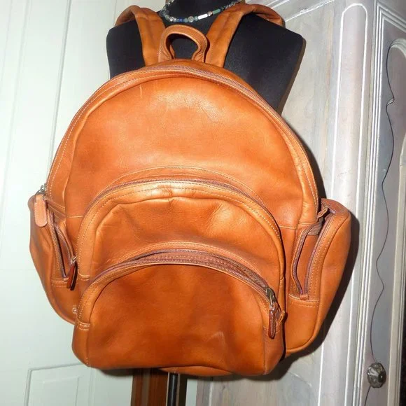 Dilana Laredo leather backpack Leather Backpack Dilana Design Collection Authentic Leather  main image 4
